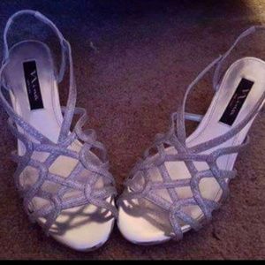 Dress shoes (wedges) Size 7 and half